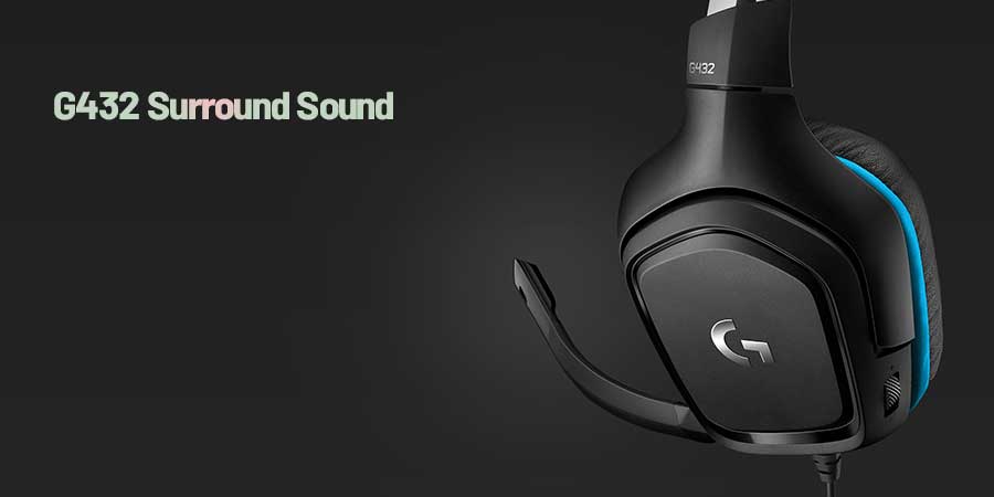 هدست گیمینگ با کیفیت G432 Surround Sound