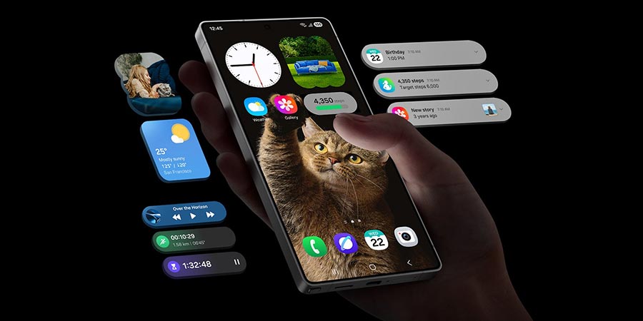 رابط کاربری گوشی موبایل سامسونگ مدل گلکسی اس 25 اولترا 5G