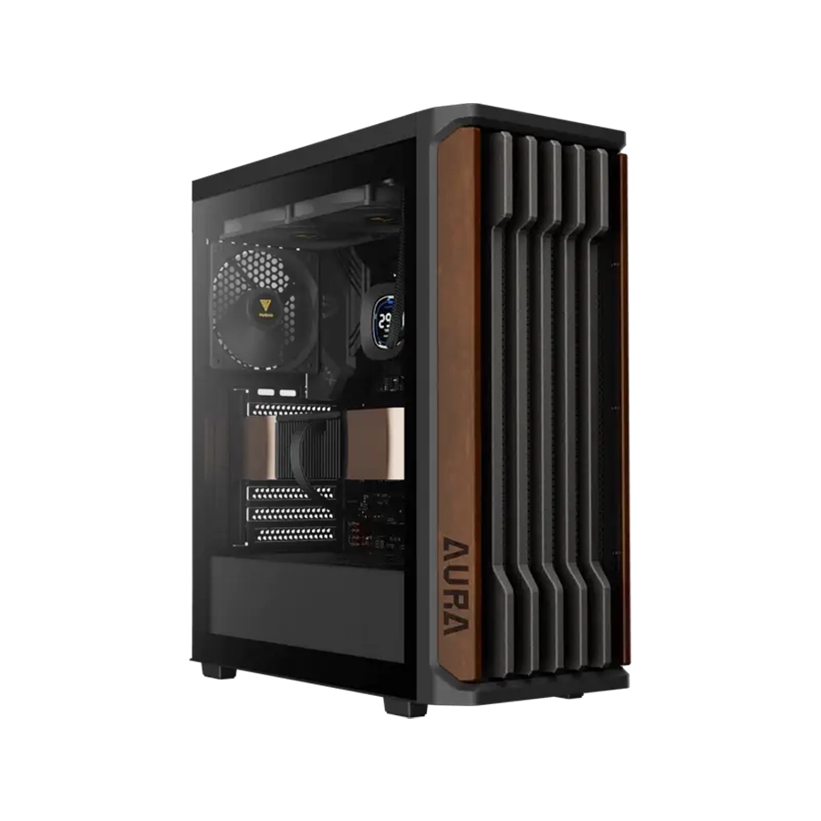 مدل AURA GC11 WOOD کیس کامپیوتر گیم دیاس مدل AURA GC11 WOOD