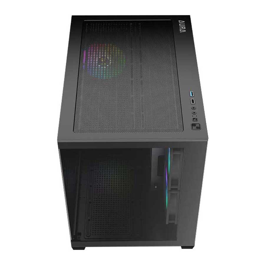 کیس کامپیوتر گیم دیاس مدل AURA GC10M ARGB
