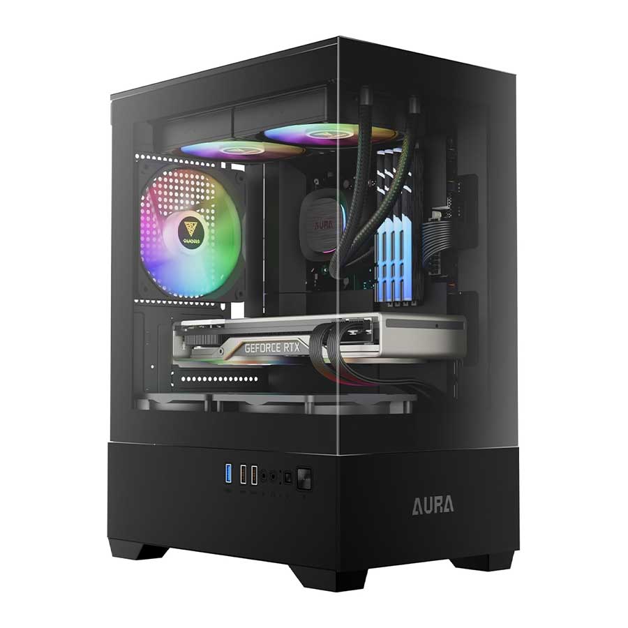 کیس کامپیوتر گیم دیاس مدل AURA GC9M ARGB