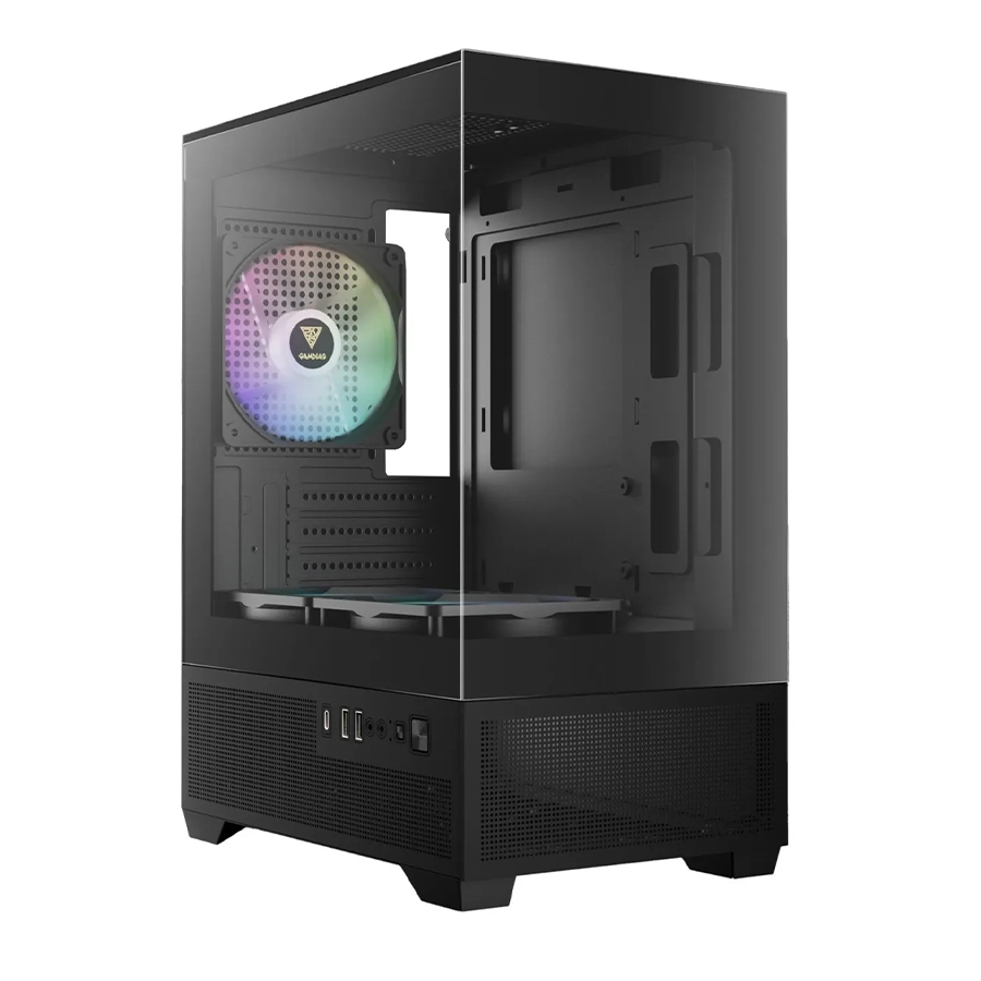 کیس کامپیوتر گیم دیاس مدل AURA GC9M Elite Black ARGB