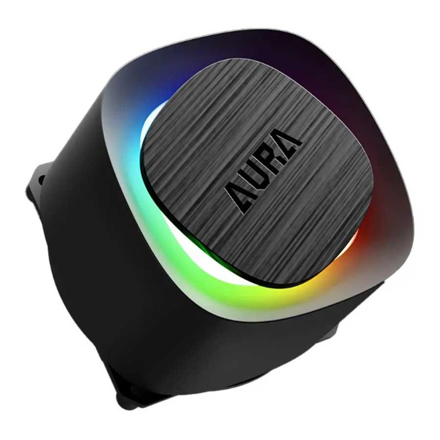 خنک کننده مایع پردازنده گیم دیاس مدل Aura GL120 V2 ARGB