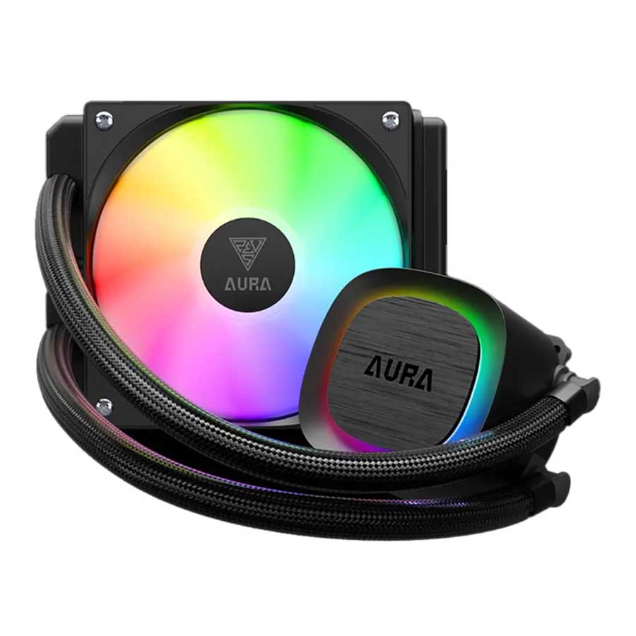 خنک کننده مایع پردازنده گیم دیاس مدل Aura GL120 V2 ARGB