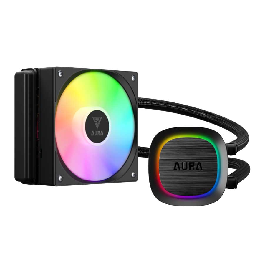خنک کننده مایع پردازنده گیم دیاس مدل Aura GL120 V2 ARGB