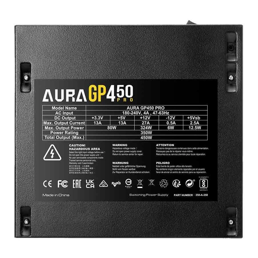 پاور کامپیوتر 450 وات گیم دیاس