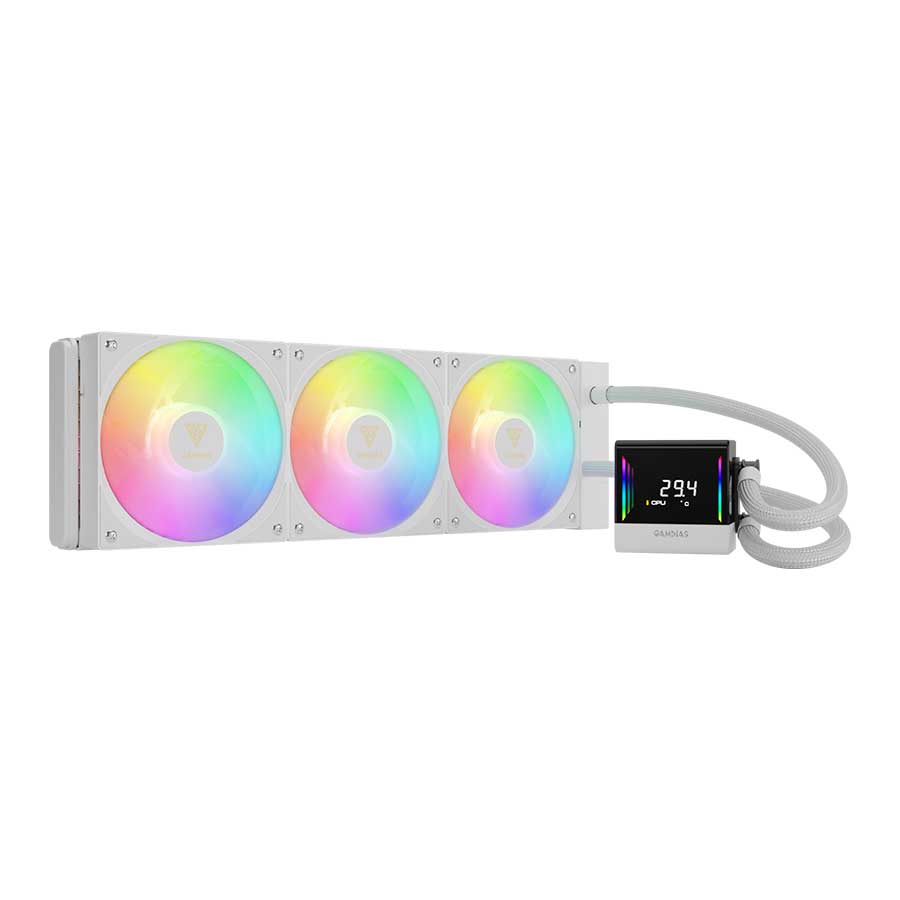 خنک کننده مایع پردازنده گیم دیاس مدل CHIONE E4-360 WH
