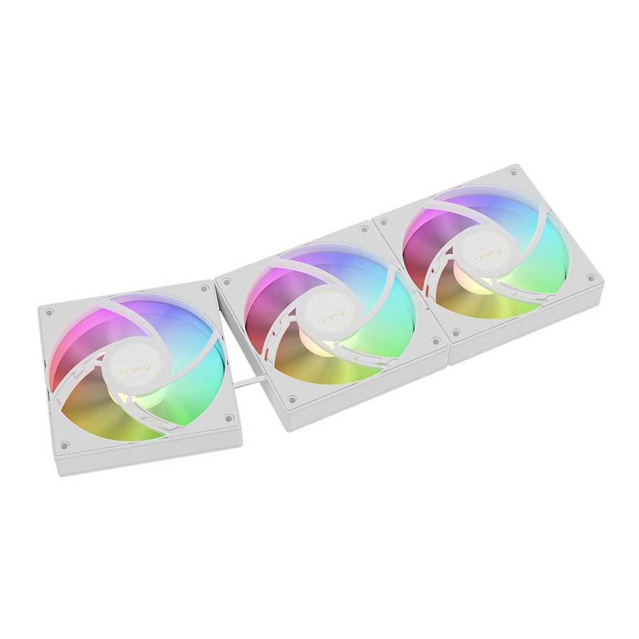 خنک کننده مایع پردازنده گیم دیاس مدل CHIONE E4-360 WH