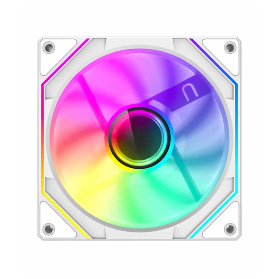 GameMax FN12A-S8I-w فن کیس GameMax FN12A-S8I Reverse Blade - White