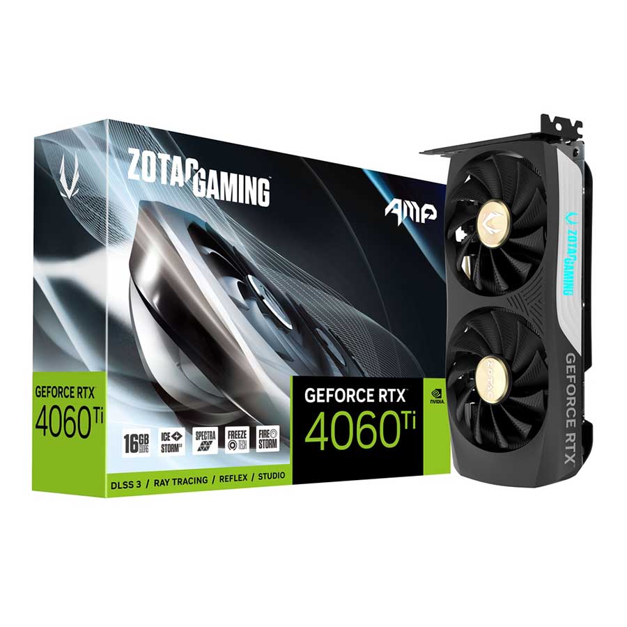 کارت گرافیک زوتک مدل GAMING GEFORCE RTX 4060 Ti 16GB AMP GDDR6