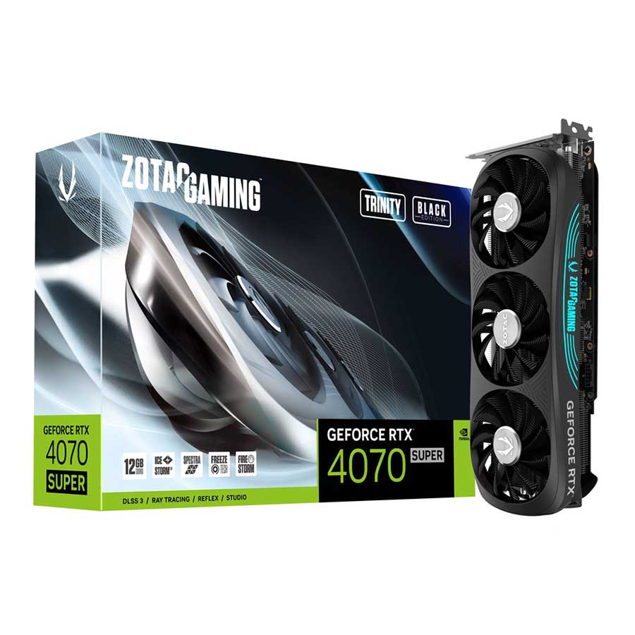 کارت گرافیک زوتک مدل GAMING GeForce RTX 4070 SUPER Trinity 12GB GDDR6X