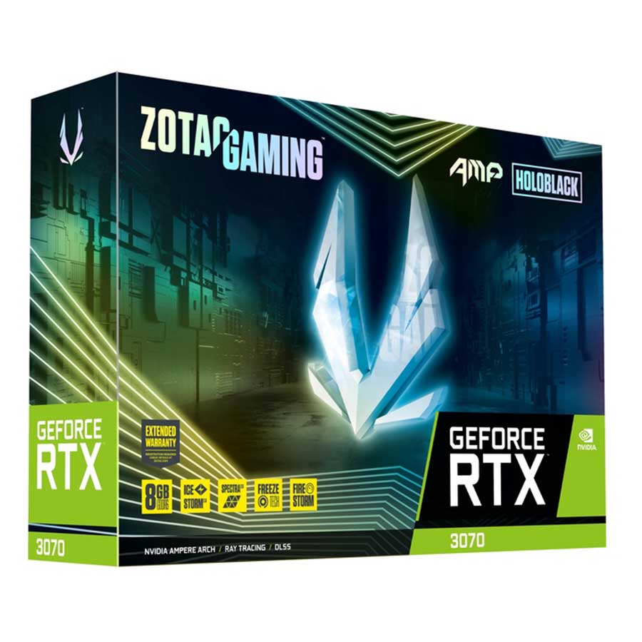 کارت گرافیک زوتاک مدل Gaming GeForce RTX3070 AMP Holo LHR