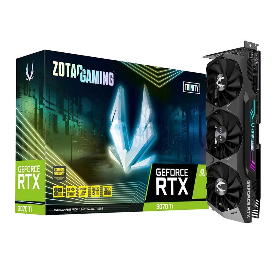 کارت گرافیک زوتک مدل GAMING GeForce RTX3070 Ti Trinity 8GB GDDR6X