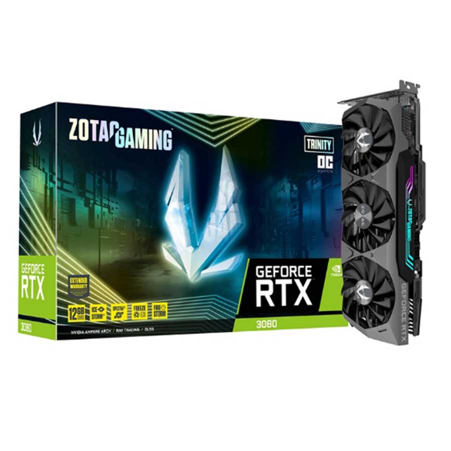 کارت گرافیک زوتاک Gaming GeForce RTX3080 Trinity OC LHR 12GB