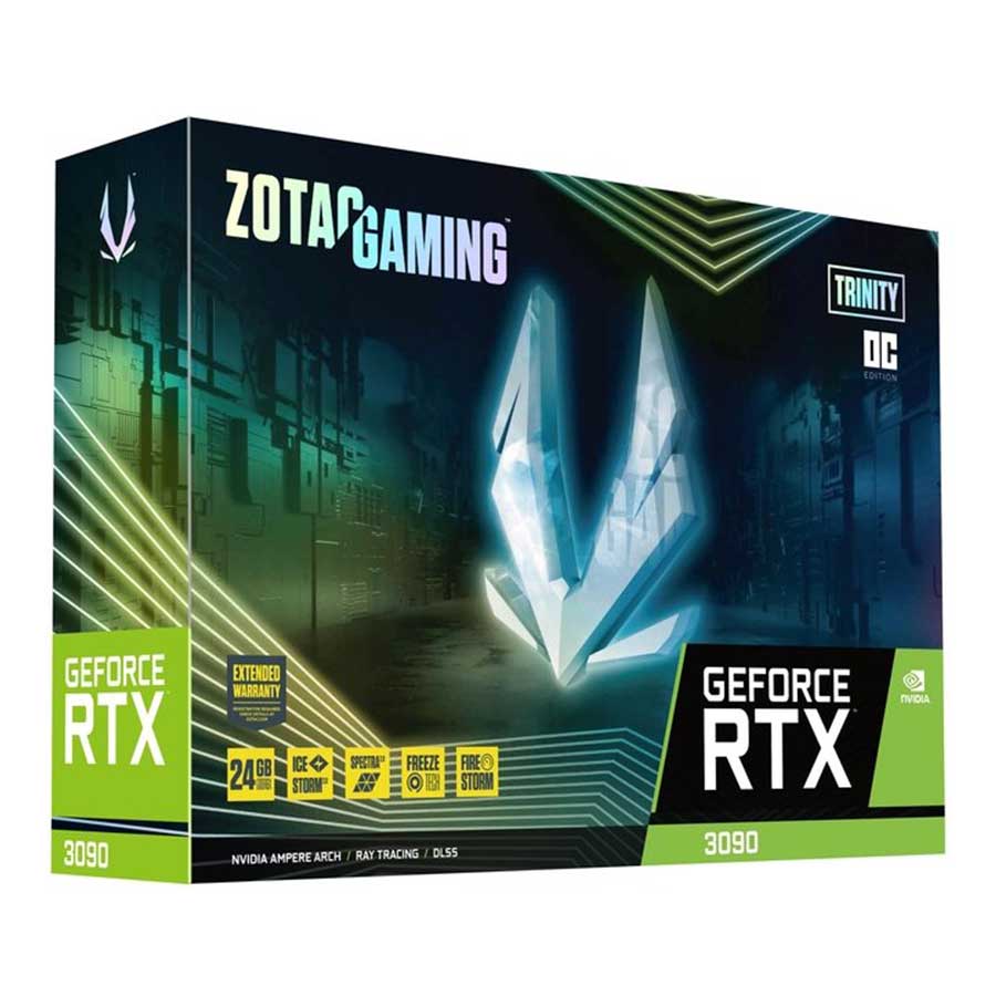 کارت گرافیک زوتک مدل GAMING GeForce RTX3090 Trinity OC 24GB