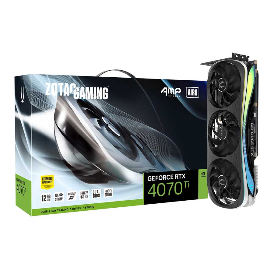 کارت گرافیک زوتک مدل GAMING GeForce RTX4070 Ti AMP Extreme AIRO 12GB