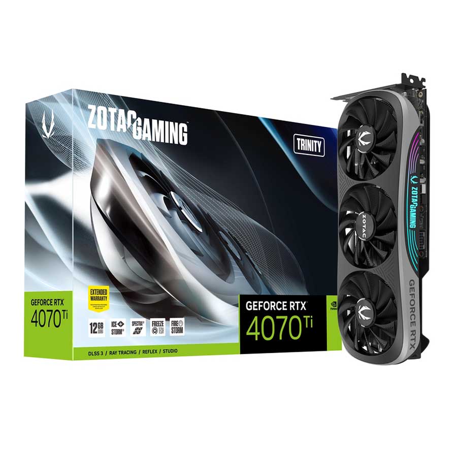 کارت گرافیک زوتک مدل GAMING GeForce RTX4070 Ti Trinity 12GB