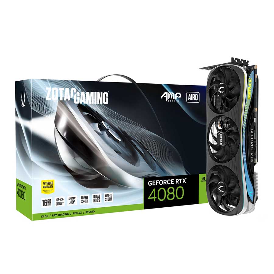 کارت گرافیک زوتک مدل GAMING GeForce RTX4080 16GB AMP Extreme AIRO