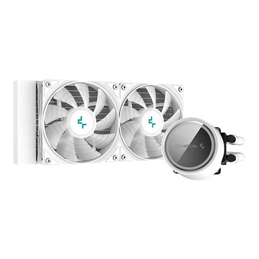 خنک کننده مایع پردازنده دیپ کول مدل GAMMAXX L240 A-RGB WHITE