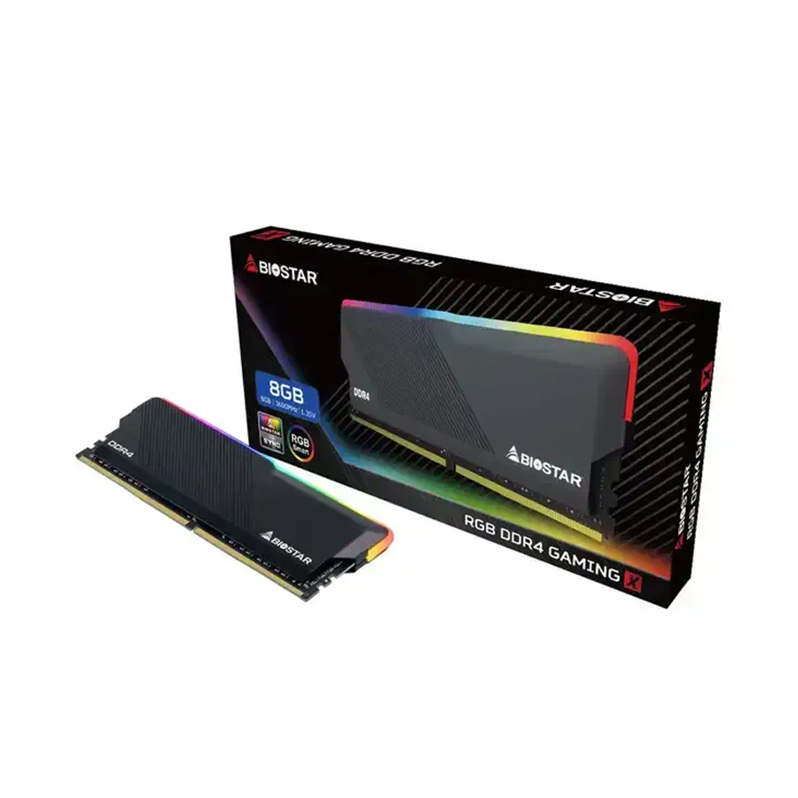 رم بایواستار GAMMIX X RGB 8GB (1x8GB) 3600MHz DDR4