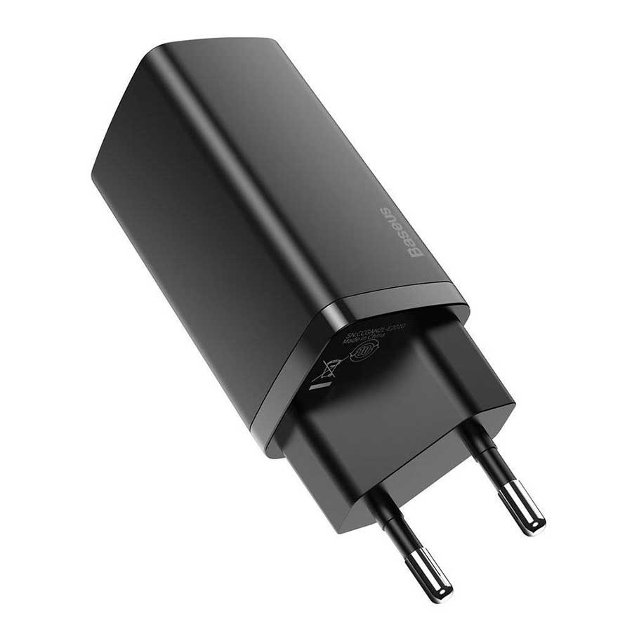 شارژر دیواری باسئوس مدل GaN2 Lite CCGAN2L-B01 65W
