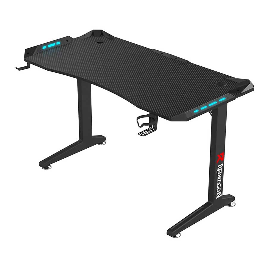 میز کامپیوتر گیمینگ ردراگون مدل GD3101BK 140cm LED