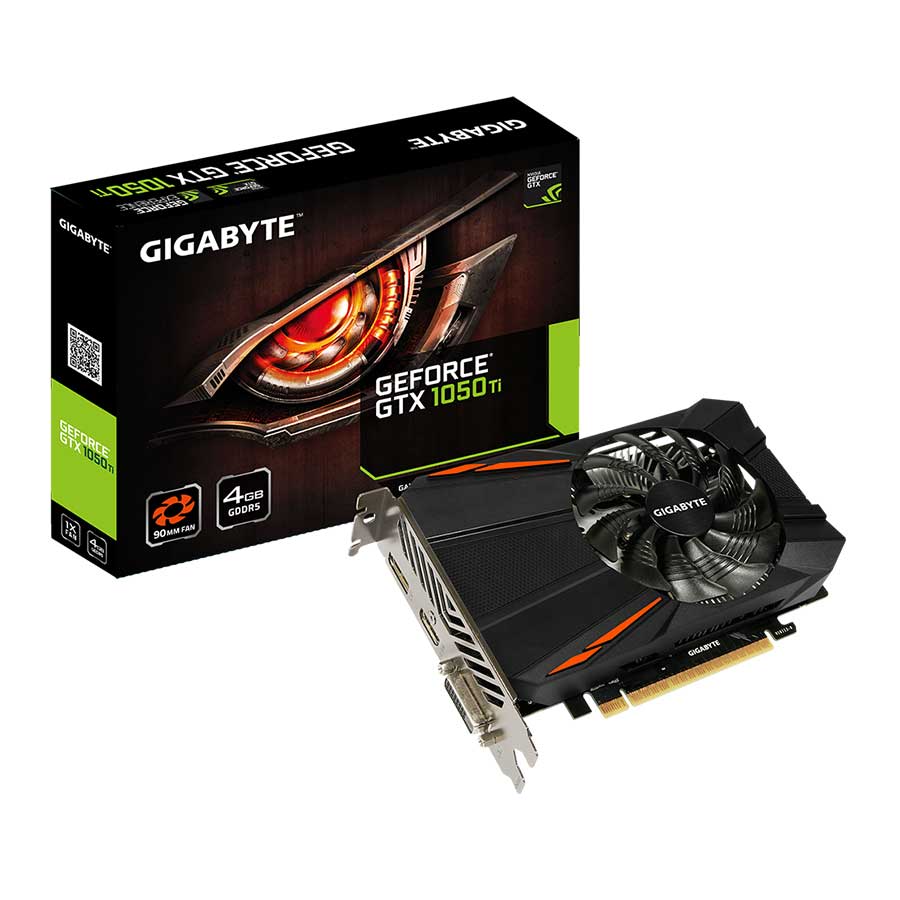 کارت گرافیک گیگابایت مدل GeForce GTX1050 Ti D5 4G