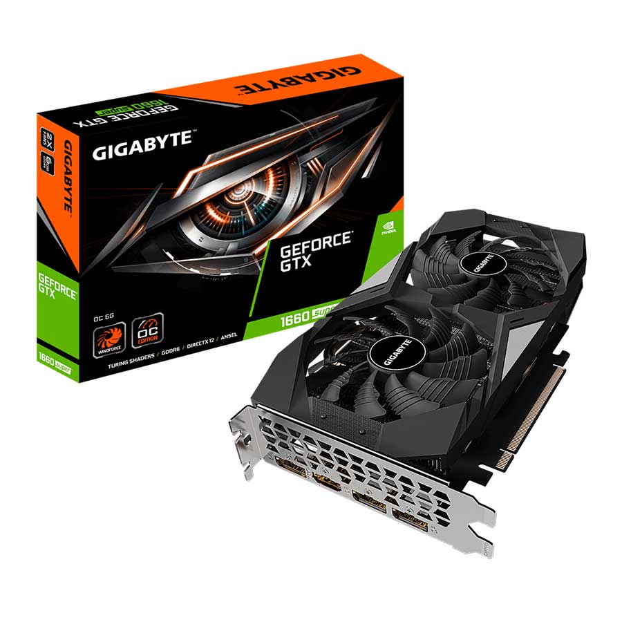 کارت گرافیک گیگابایت مدل GeForce GTX1660 SUPER OC 6G