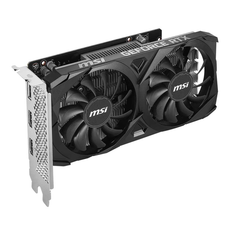 کارت گرافیک ام اس آی مدل GeForce RTX 3050 VENTUS 2X E 6G OC GDDR6