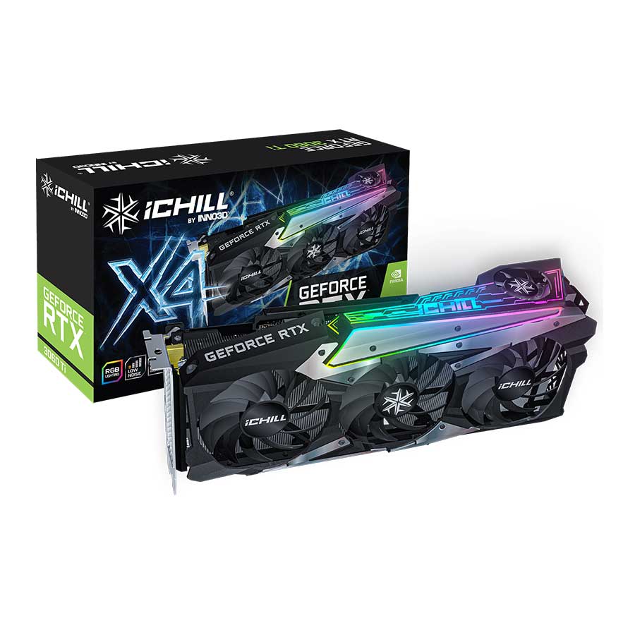 کارت گرافیک اینو تری دی مدل GEFORCE RTX 3060 TI GDDR6X ICHILL X4 8GB