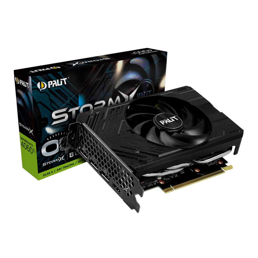 کارت گرافیک پلیت مدل GeForce RTX 4060 Ti StormX OC 8GB GDDR6