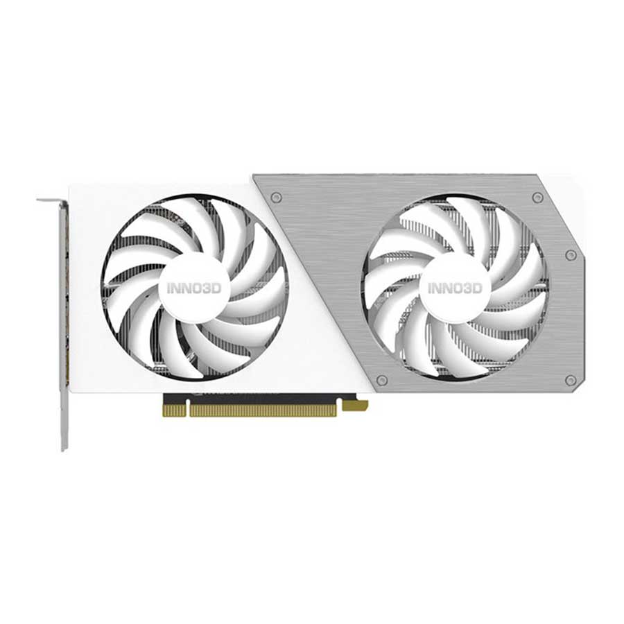 کارت گرافیک اینو تری دی مدل GEFORCE RTX 4060 TWIN X2 OC WHITE GDDR6