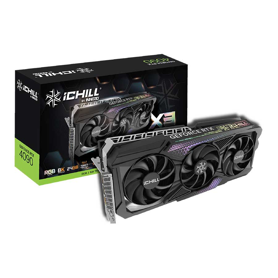 کارت گرافیک اینو تری دی GEFORCE RTX 4090 ICHILL X3 24GB GDDR6X