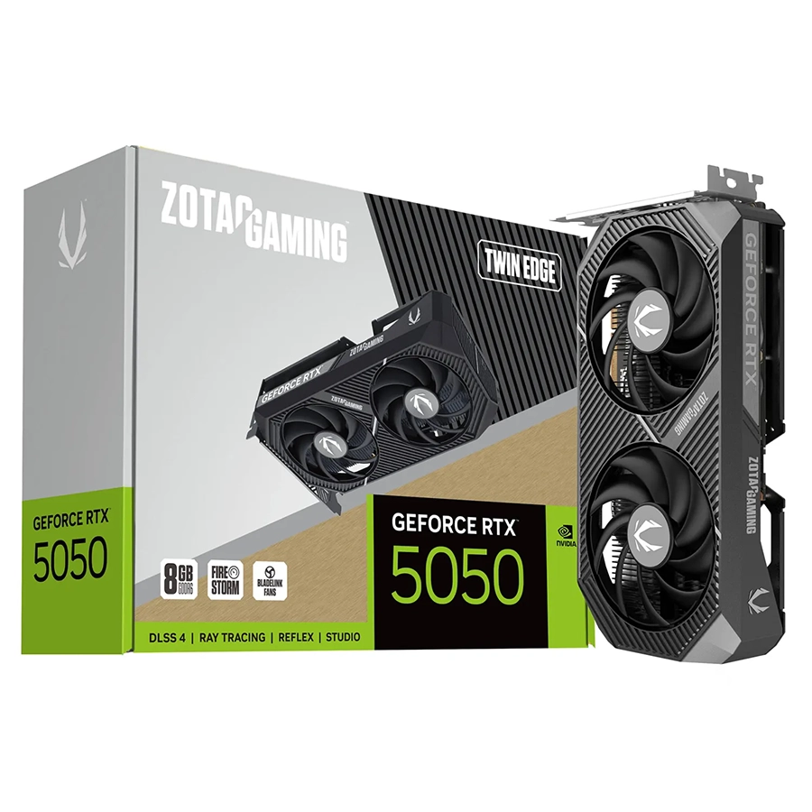 کارت گرافیک زوتک مدل GeForce RTX 5050 Twin Edge 8GB