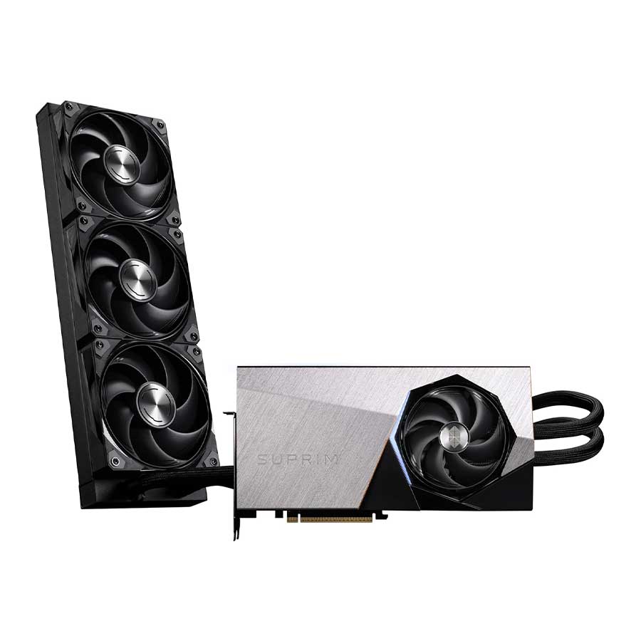 کارت گرافیک ام اس آی مدل GeForce RTX 5090 32G SUPRIM LIQUID SOC GDDR7