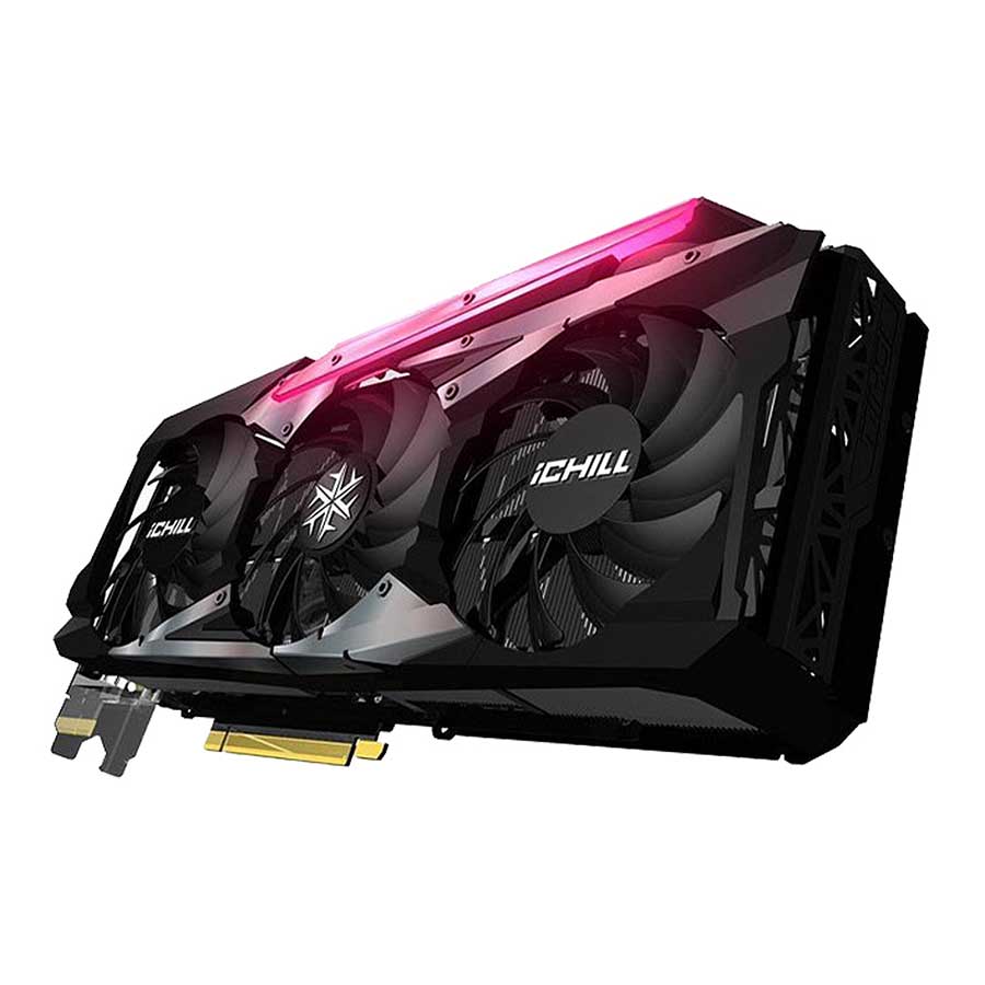 کارت گرافیک اینو تری دی مدل GEFORCE RTX3060 TI ICHILL X3 RED LHR