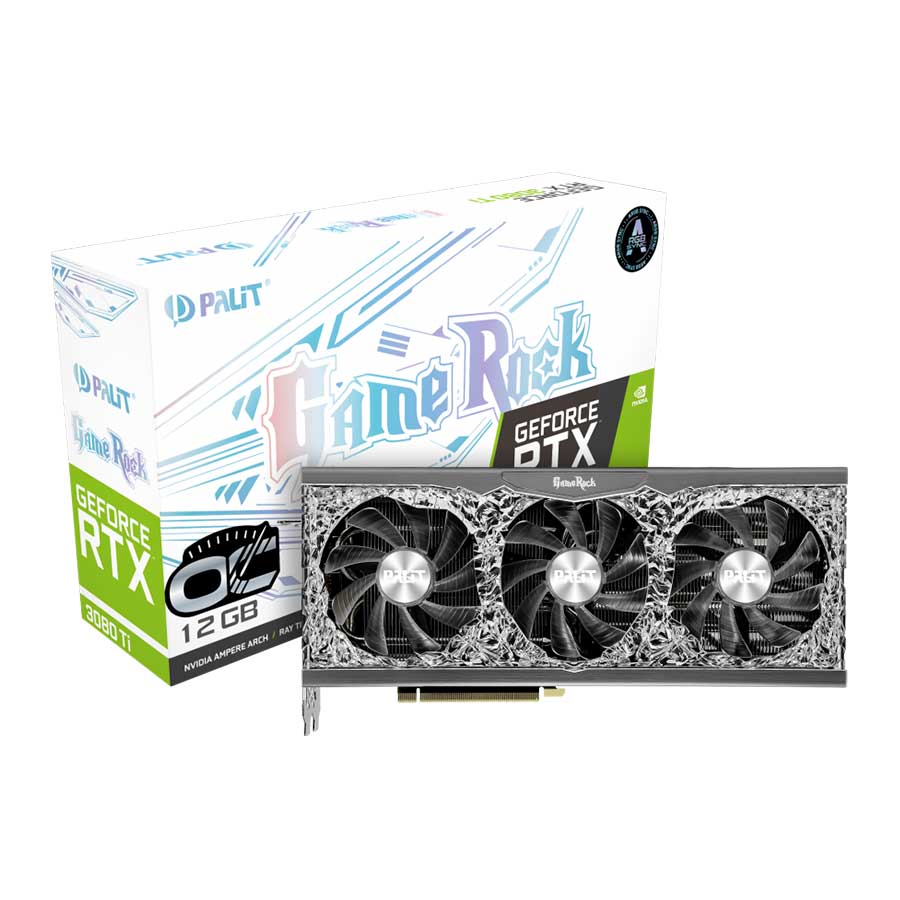 کارت گرافیک پلیت مدل GeForce RTX3080 Ti GameRock OC