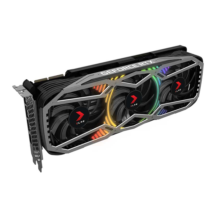 کارت گرافیک پی ان وای GeForce RTX3090 24GB XLR8 Gaming REVEL EPIC-X RGB Triple Fan Edition