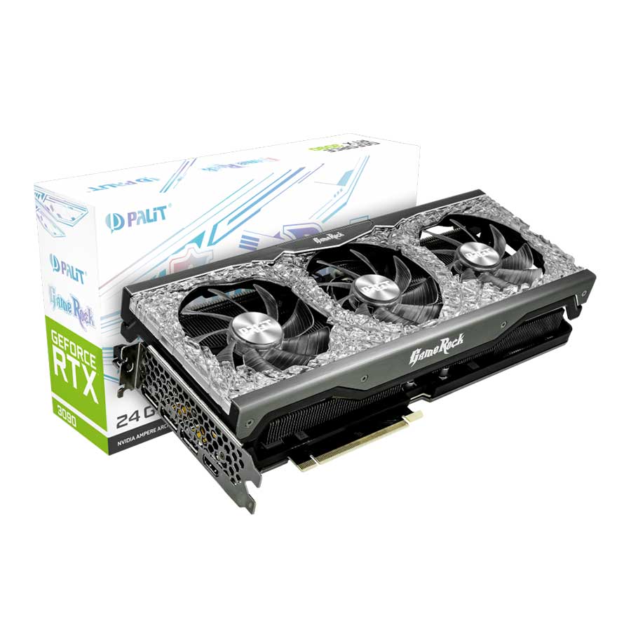 کارت گرافیک پلیت مدل GeForce RTX3090 GameRock 24GB GDDR6X