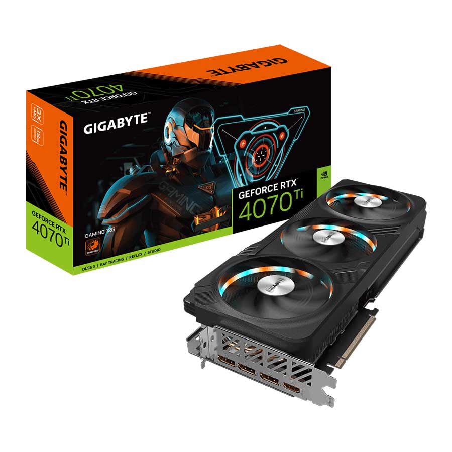 کارت گرافیک گیگابایت مدل GeForce RTX­­4070 Ti GAMING 12G GDDR6X