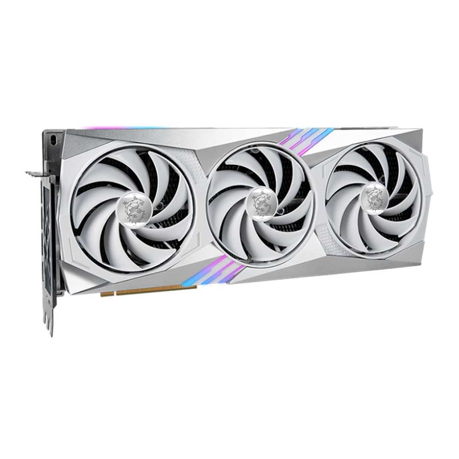 کارت گرافیک ام اس آی GeForce RTX4070 Ti GAMING TRIO WHITE 12G GDDR6X