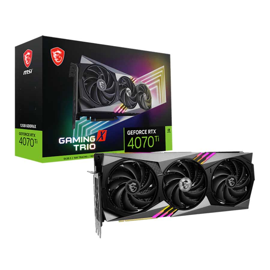 کارت گرافیک ام اس آی GeForce RTX4070 Ti GAMING X TRIO 12G GDDR6X