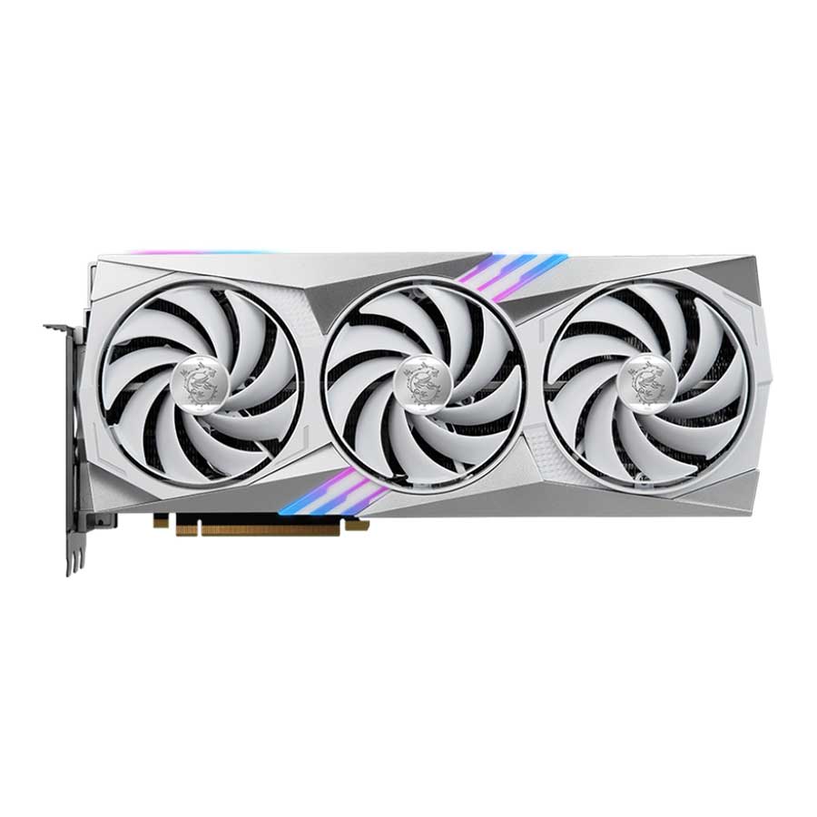 کارت گرافیک ام اس آی GeForce RTX4070 Ti GAMING X TRIO WHITE 12G GDDR6X