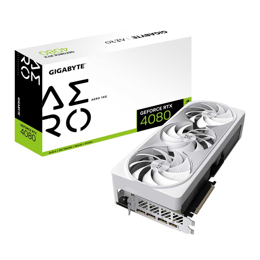 کارت گرافیک گیگابایت مدل GeForce RTX4080 16GB AERO GDDR6X