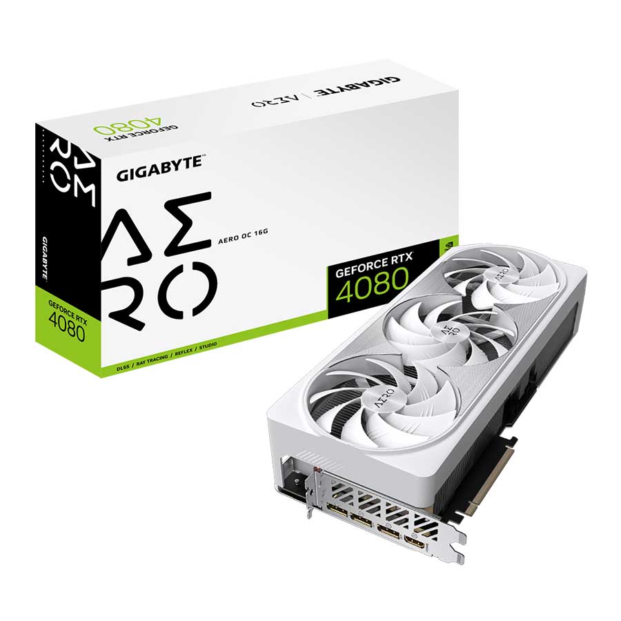 کارت گرافیک گیگابایت مدل GeForce RTX4080 16GB AERO OC GDDR6X