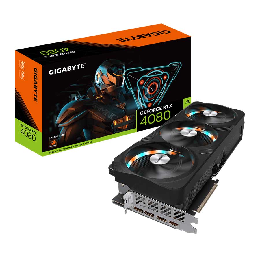 کارت گرافیک گیگابایت مدل GeForce RTX4080 16GB GAMING GDDR6X