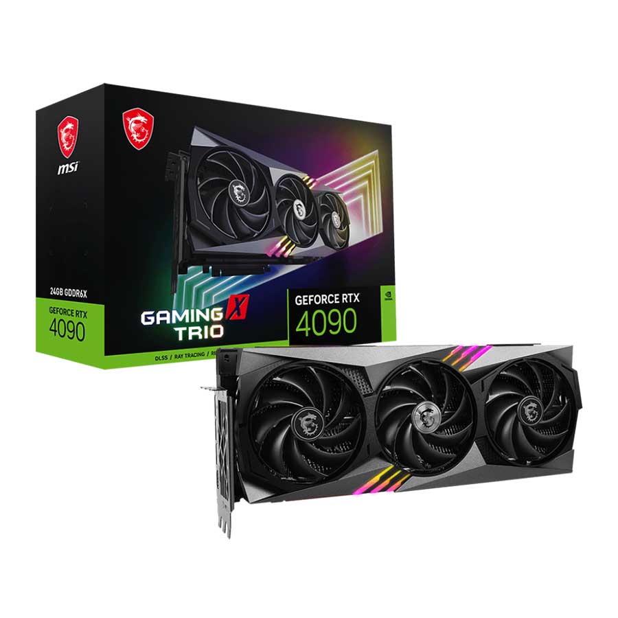 کارت گرافیک ام اس آی GeForce RTX4090 GAMING X TRIO 24G GDDR6X