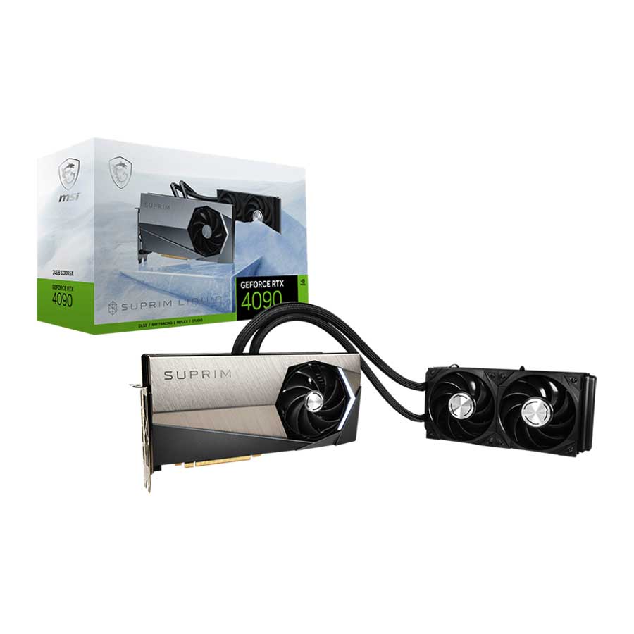 کارت گرافیک ام اس آی GeForce RTX4090 SUPRIM LIQUID 24G GDDR6X