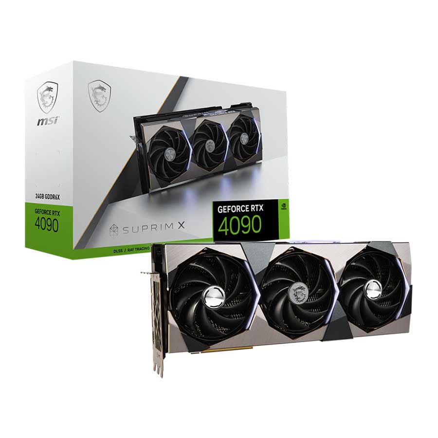 کارت گرافیک ام اس آی مدل GeForce RTX4090 SUPRIM X 24G GDDR6X