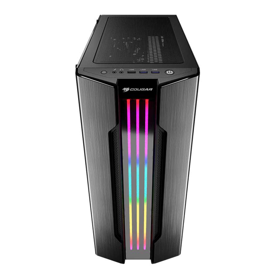 کیس کامپیوتر کوگار مدل GEMINI S-IRON GRAY RGB